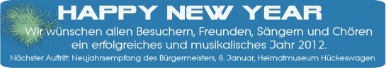 Frohes neues Jahr 
